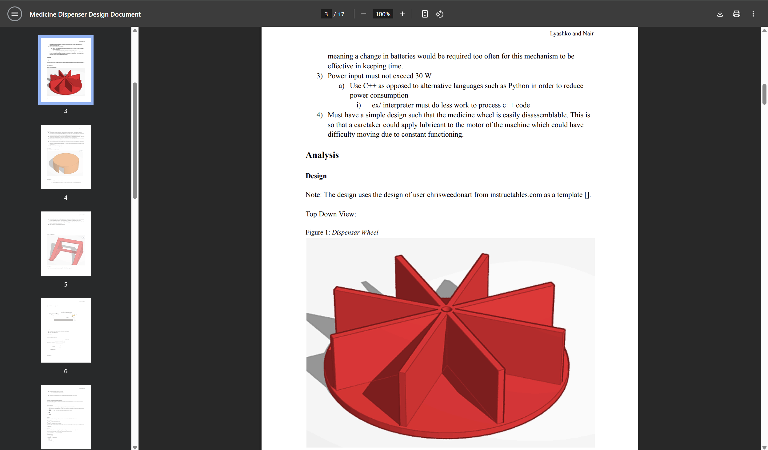 Automated Medication Dispenser